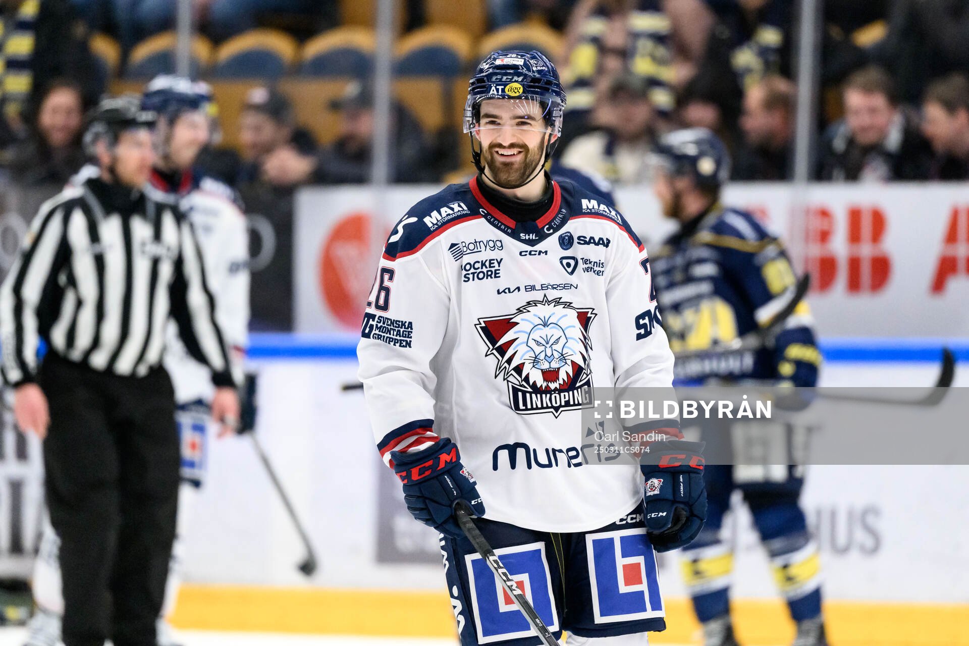 Linköpings Max Martin jublar