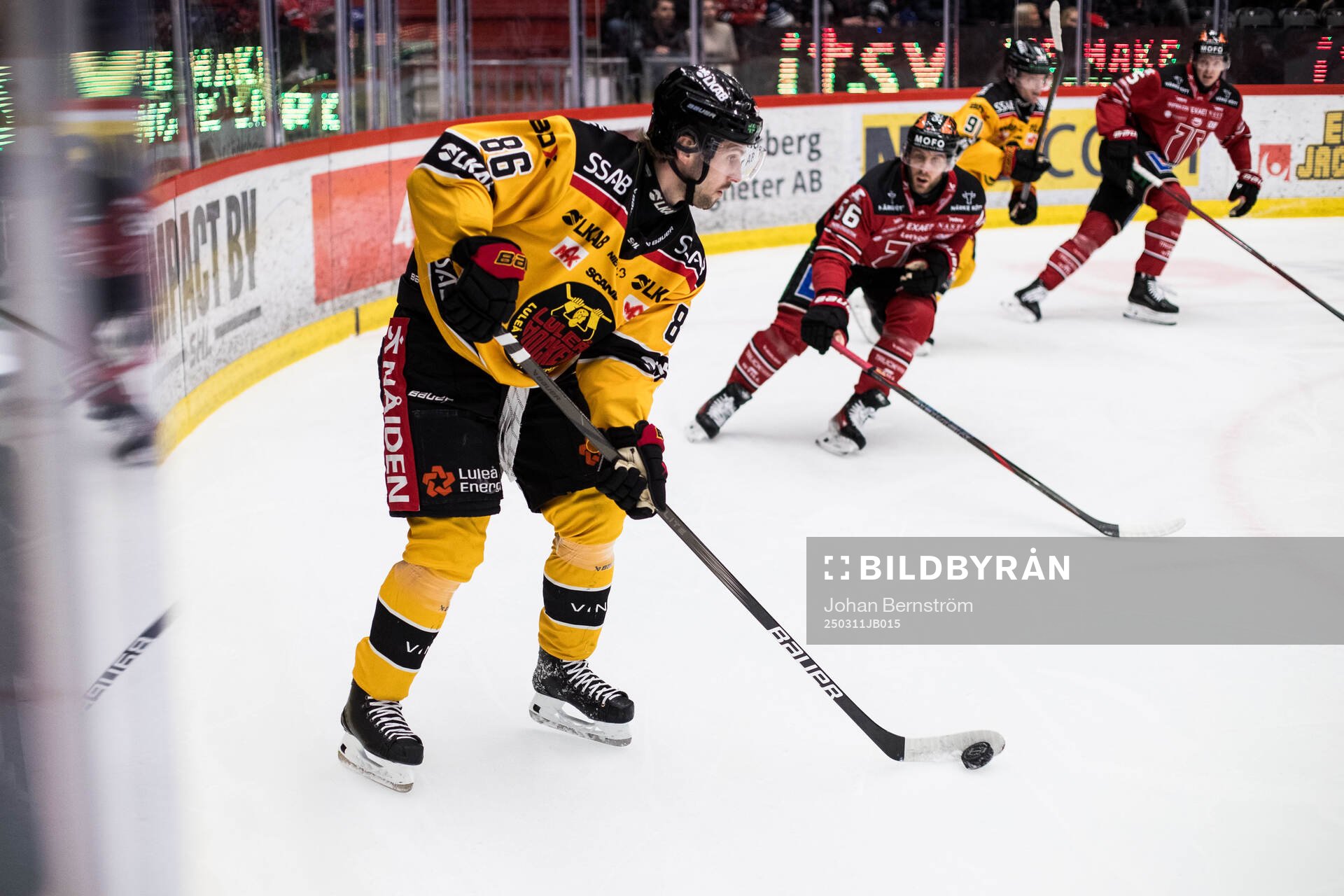 Luleås Mathias Bromé och Örebros Robin Norell