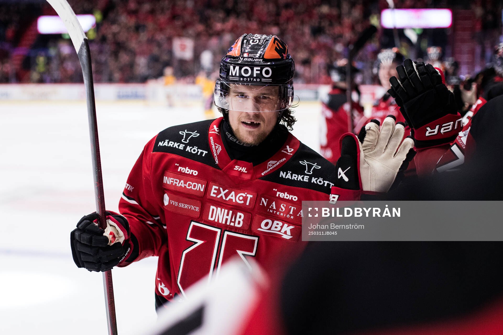 Örebros William Wikman jublar