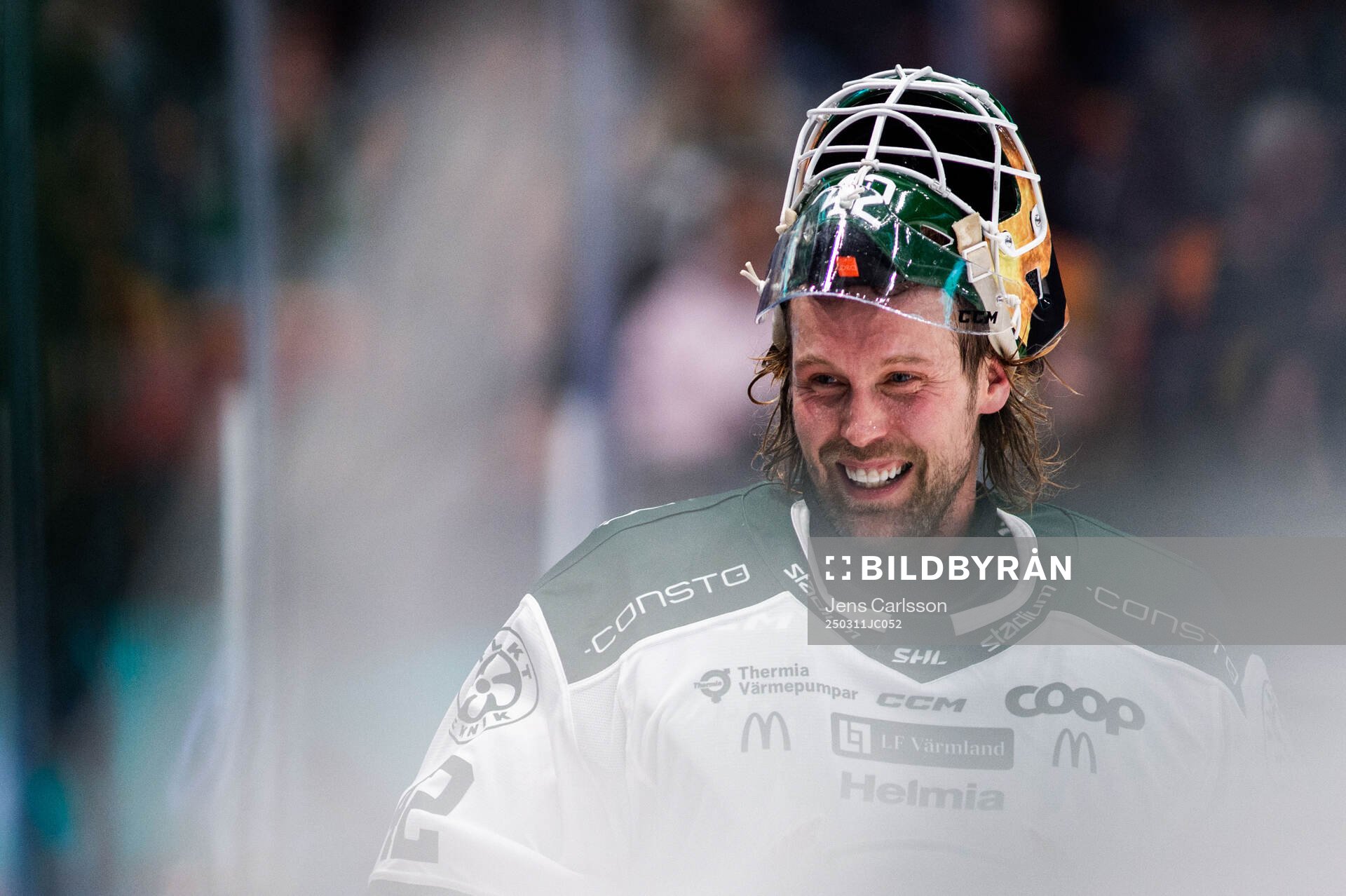 Färjestads målvakt Anders Lindbäck