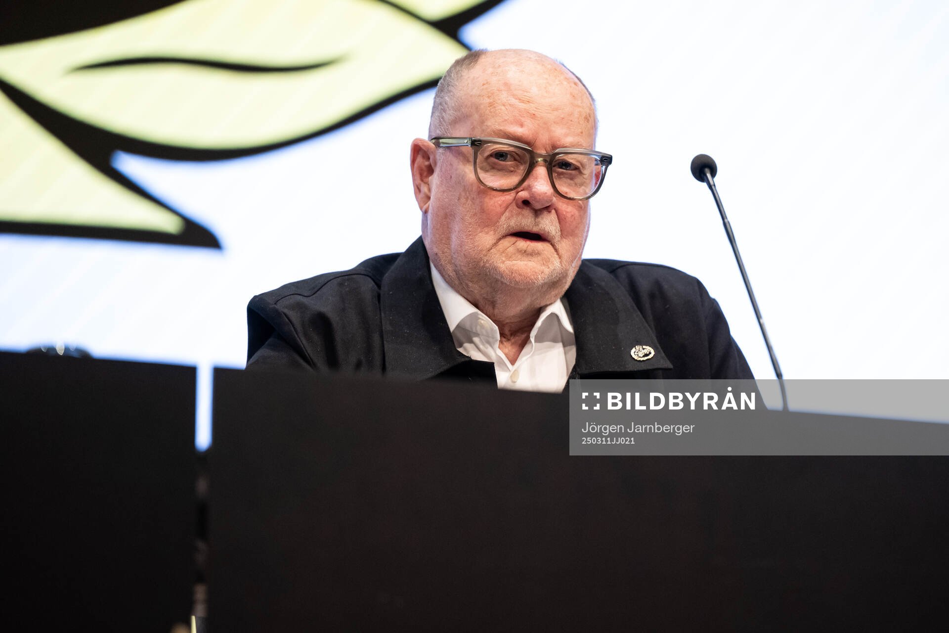 Mötesordförande Pelle Höög