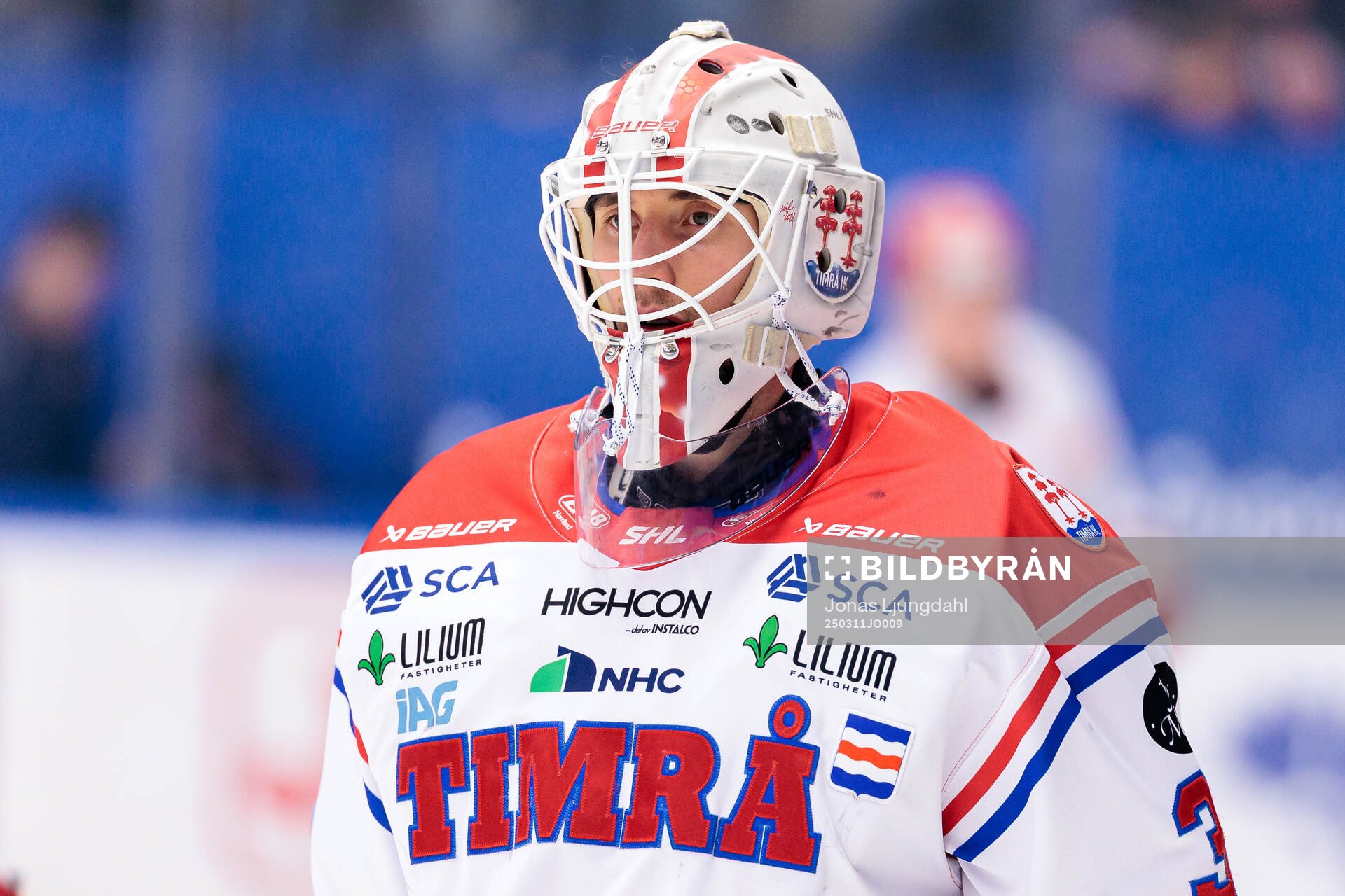Timrås målvakt Jacob Johansson