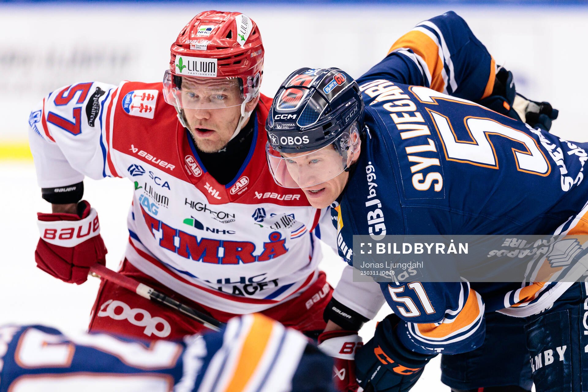 Timrås Anton Wedin och Växjös Emil Sylvegård