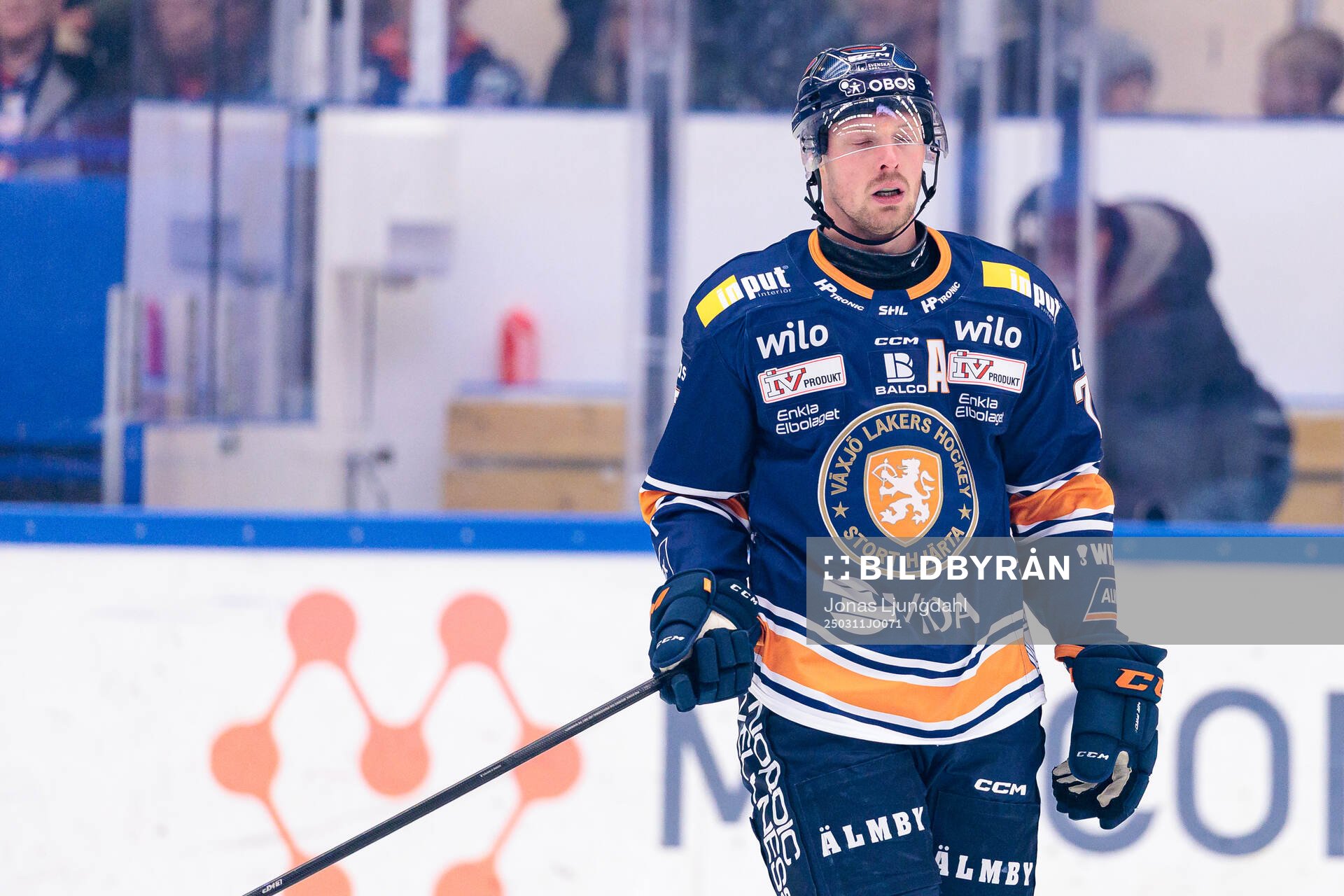 Växjös Martin Lundberg deppar