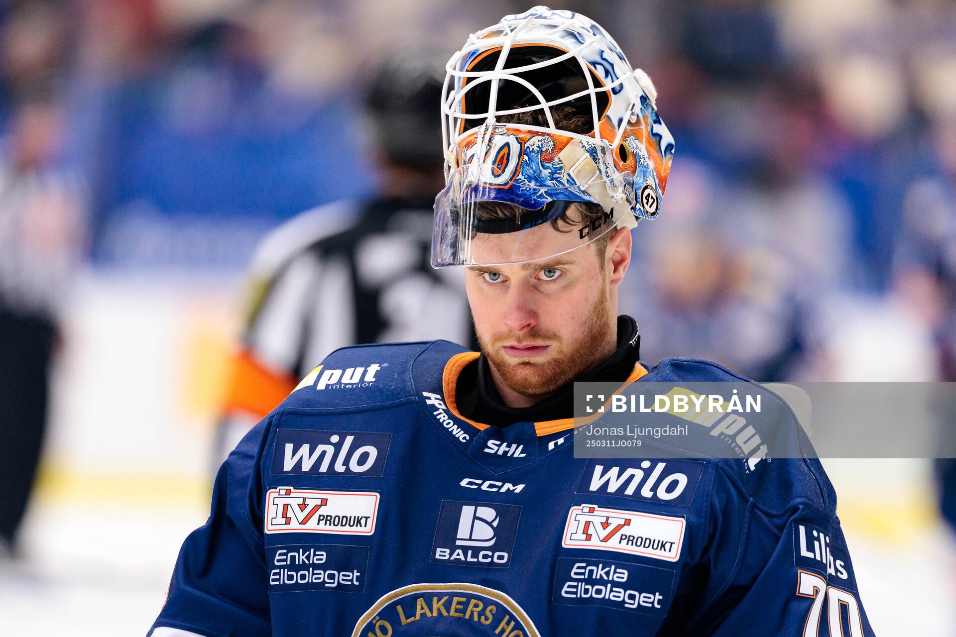 Växjös målvakt Adam Åhman