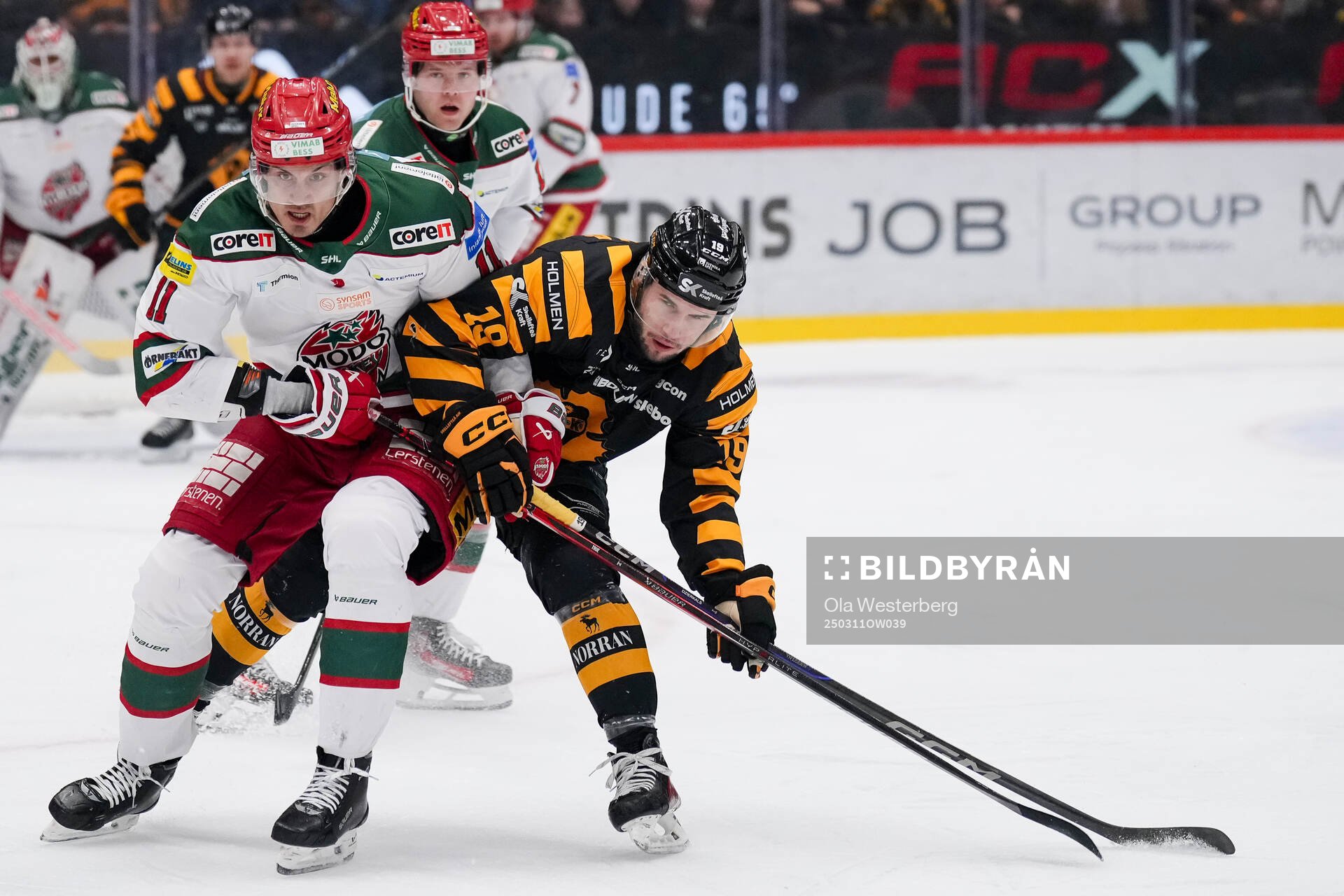 Modos Alexander True och Skellefteås Martins Dzierkals