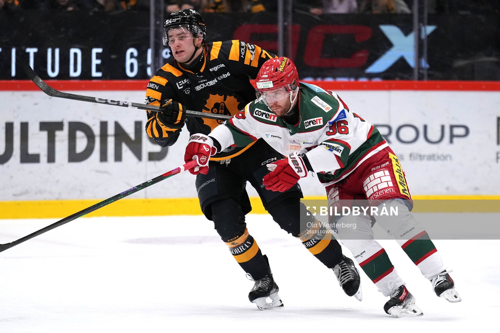 Skellefteås Frans Haara och Modos Sebastian Ohlsson