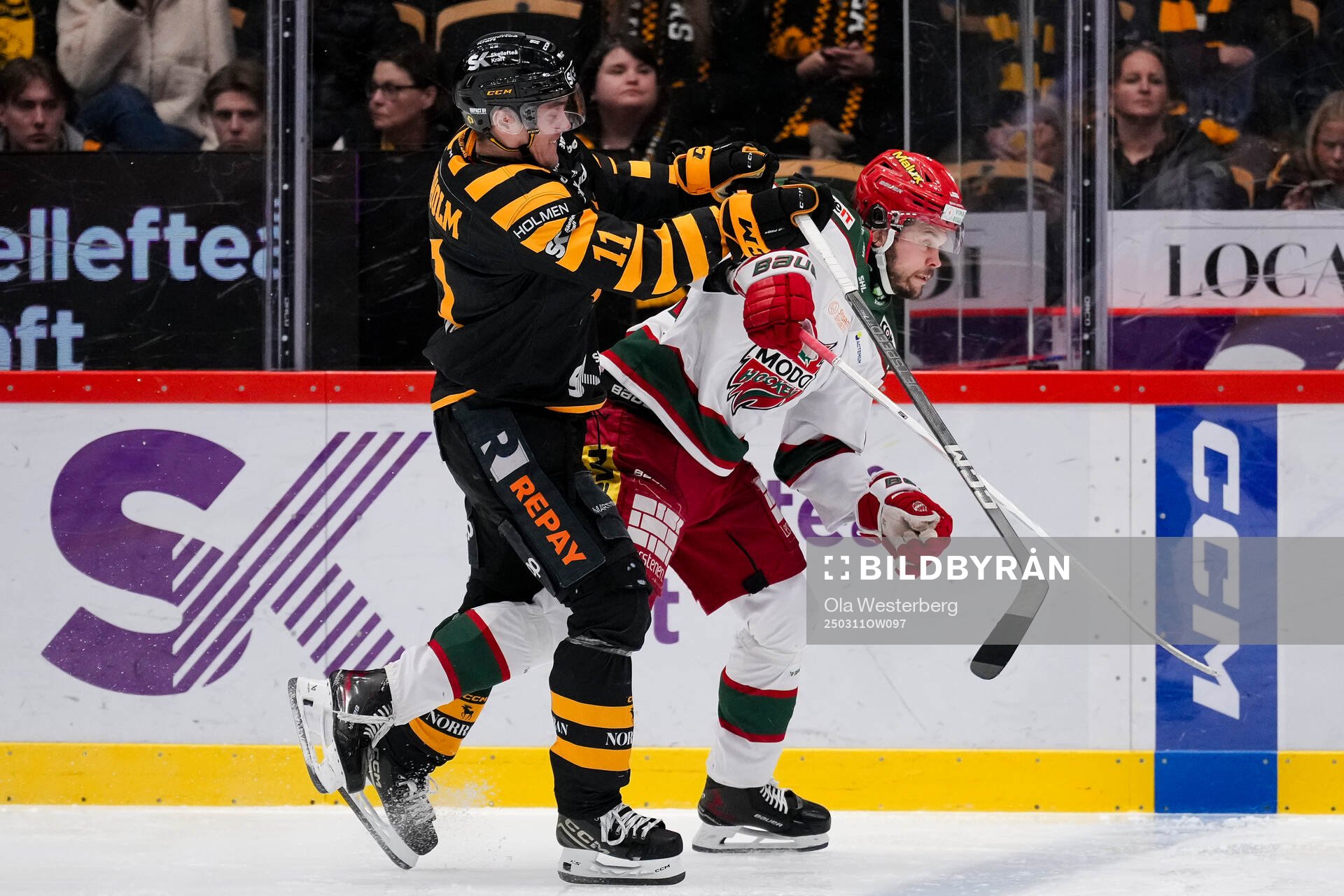 Skellefteås Max Lindholm och Modos Måns Carlsson