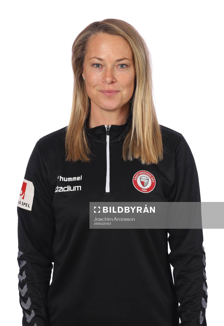 Kristianstads Huvudtränare johanna Almgren