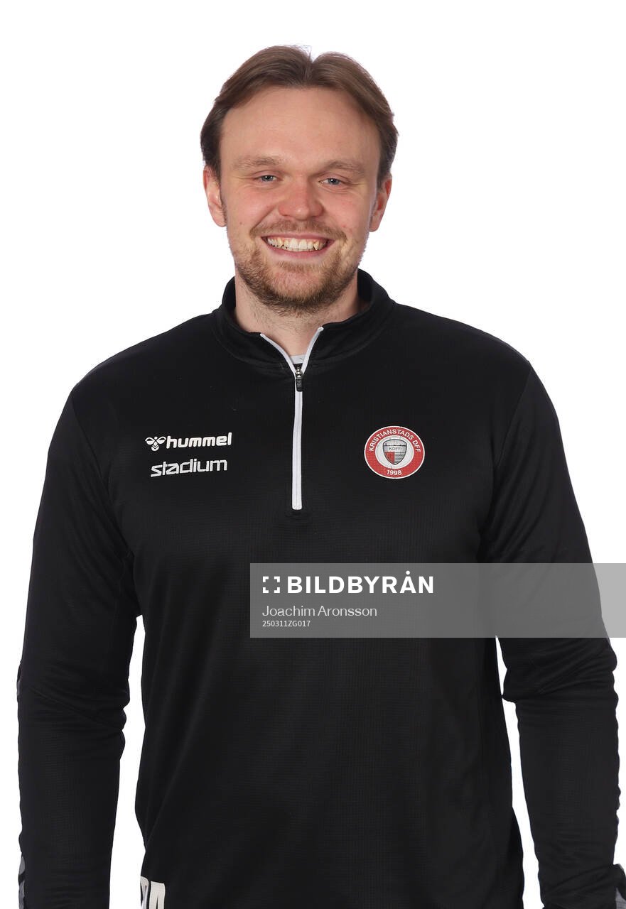 Kristianstads Huvudtränare Daniel Angergård
