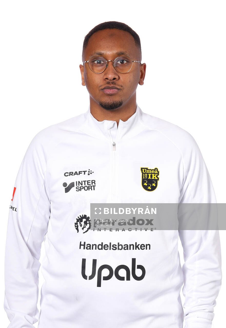 Umeås Ass tränare Abdi Mohamed