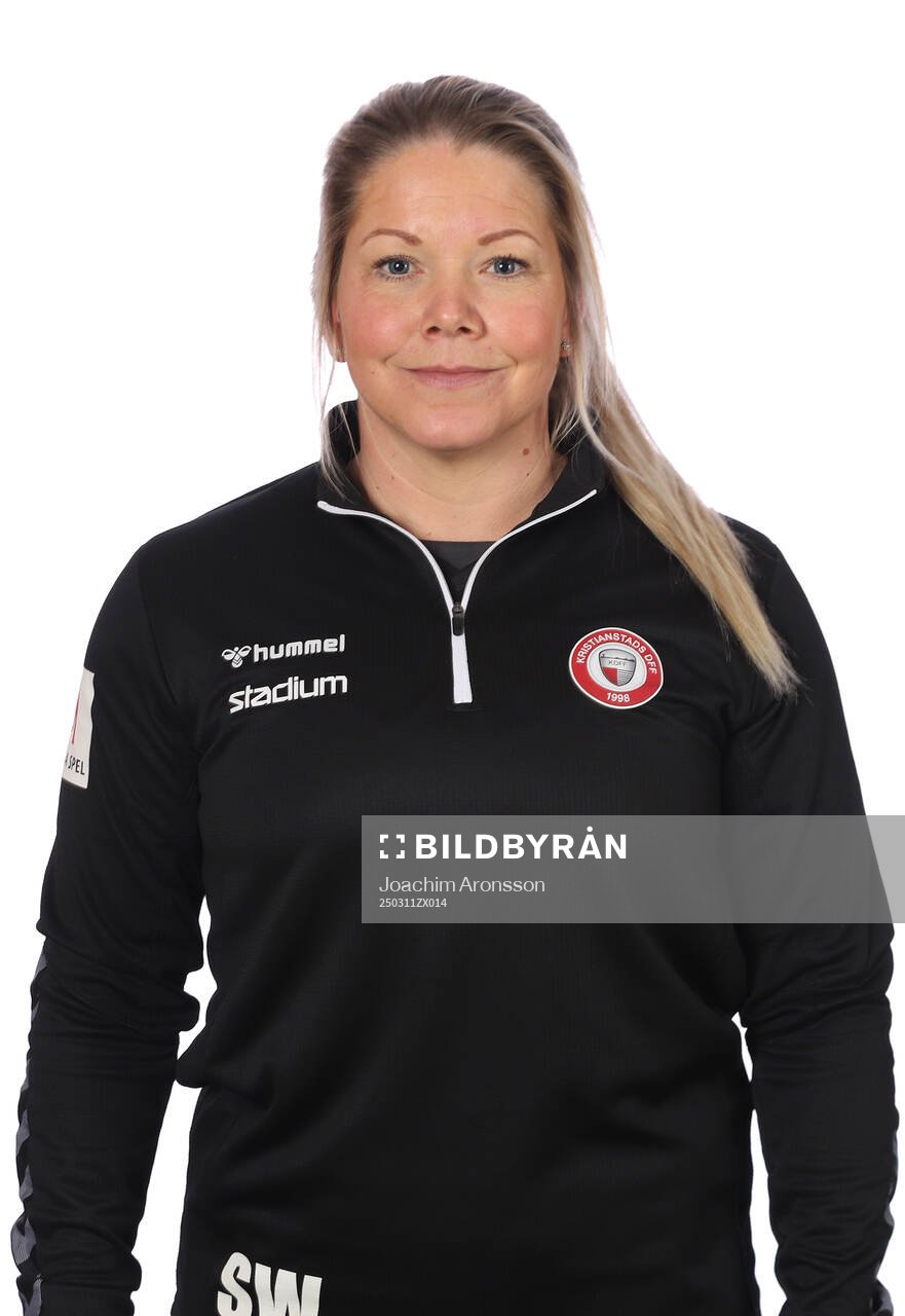Kristianstads Assisterande tränare Sandra Wuopio