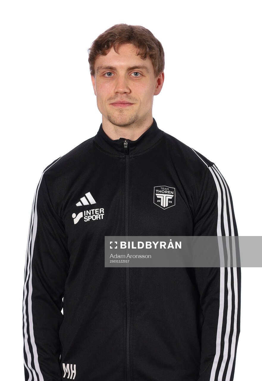 Team Thorengruppens målvaktstränare Hugo Forsgren