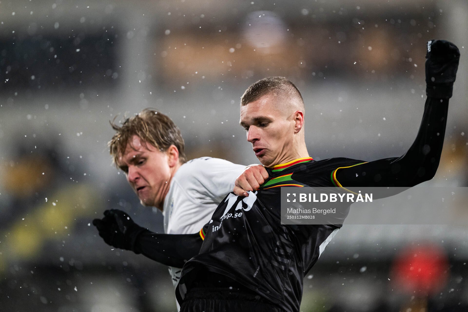 Utsiktens Sebastian Lagerlund och GAIS Lucas Hedlund