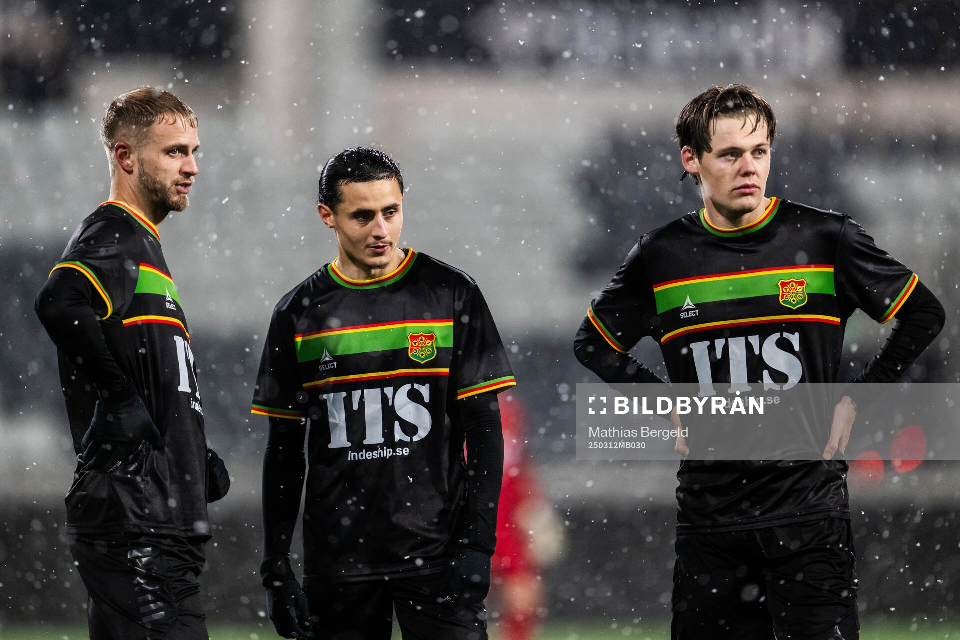 GAIS Gustav Lundgren, Amin Boudri och Axel Henriksson