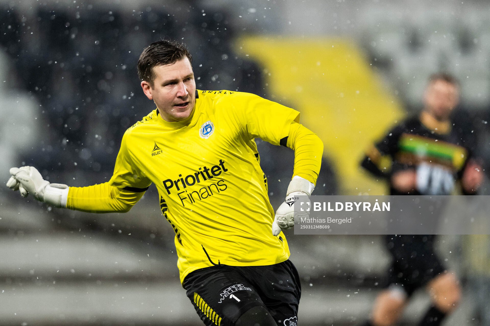 Utsiktens målvakt Oliver Gustafsson