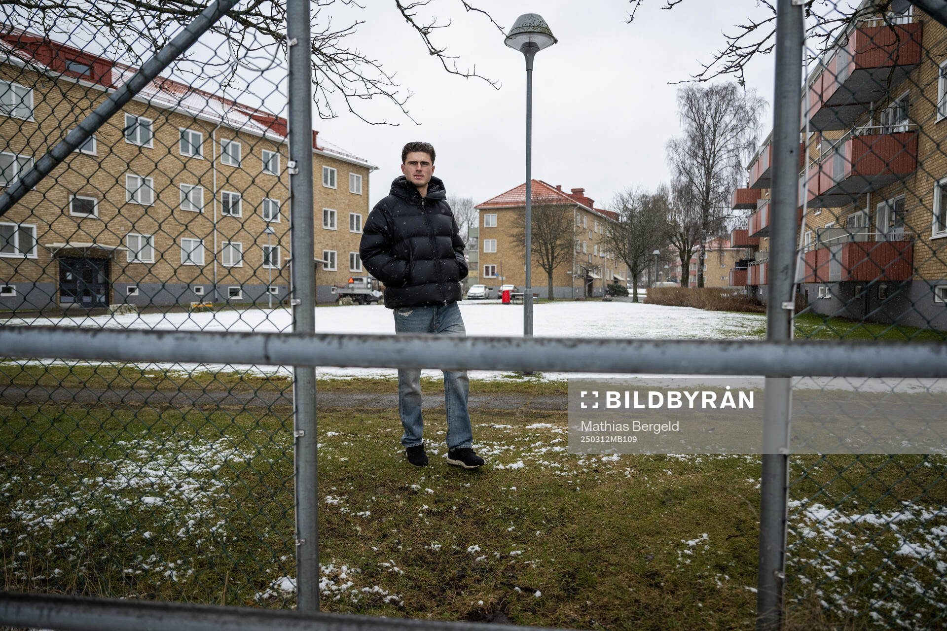 Elfsborgs Besfort Zeneli under en fotografering den 12 mars 2025 i Borås. 