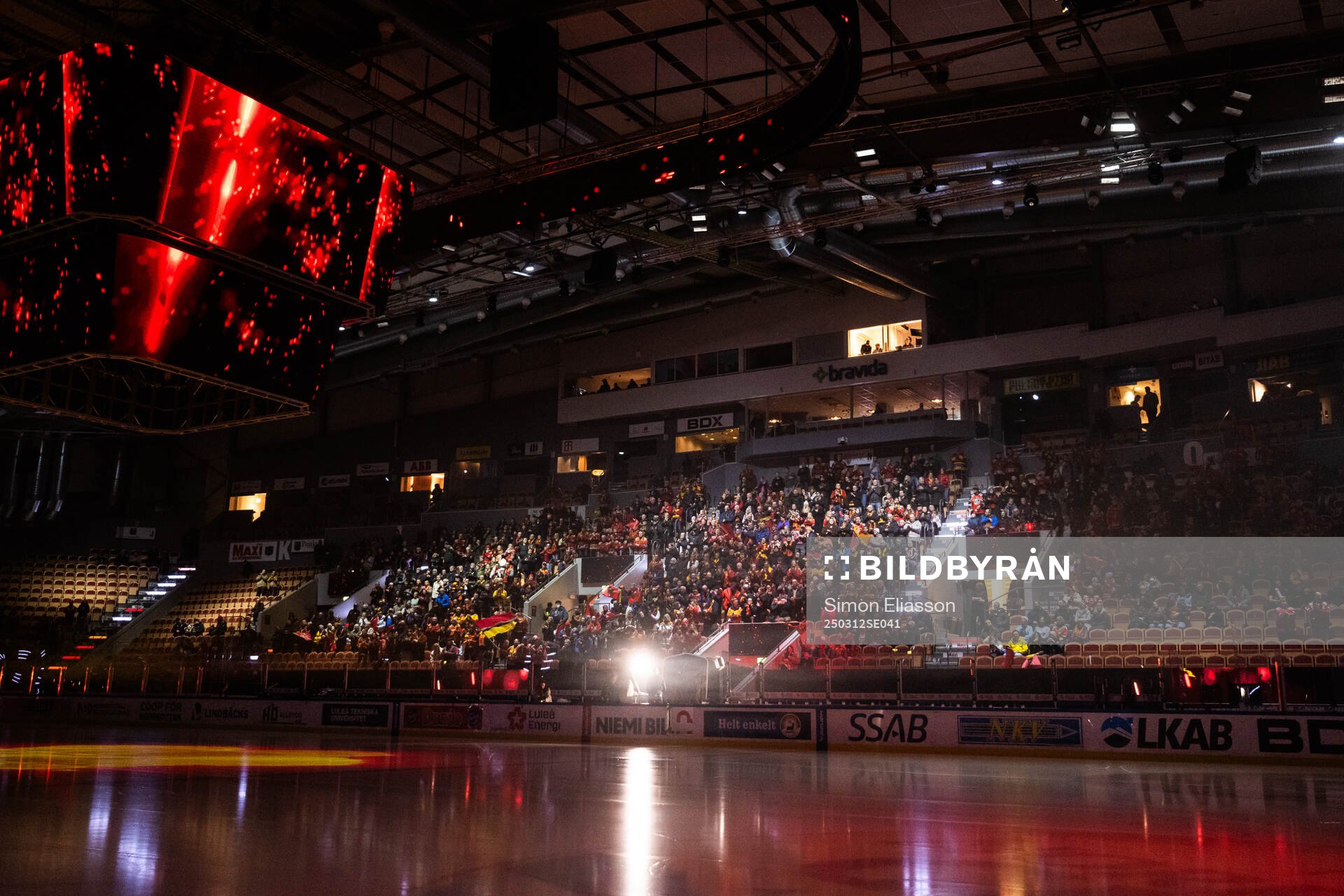 Coop Norrbotten arena interiör