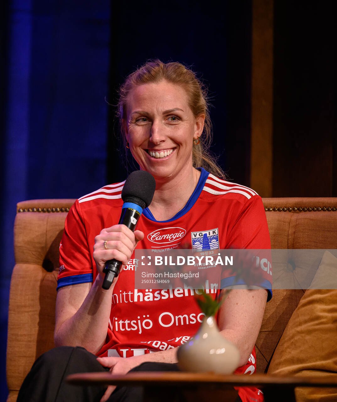 Vittsjös Sandra Lynn intervjus på scen