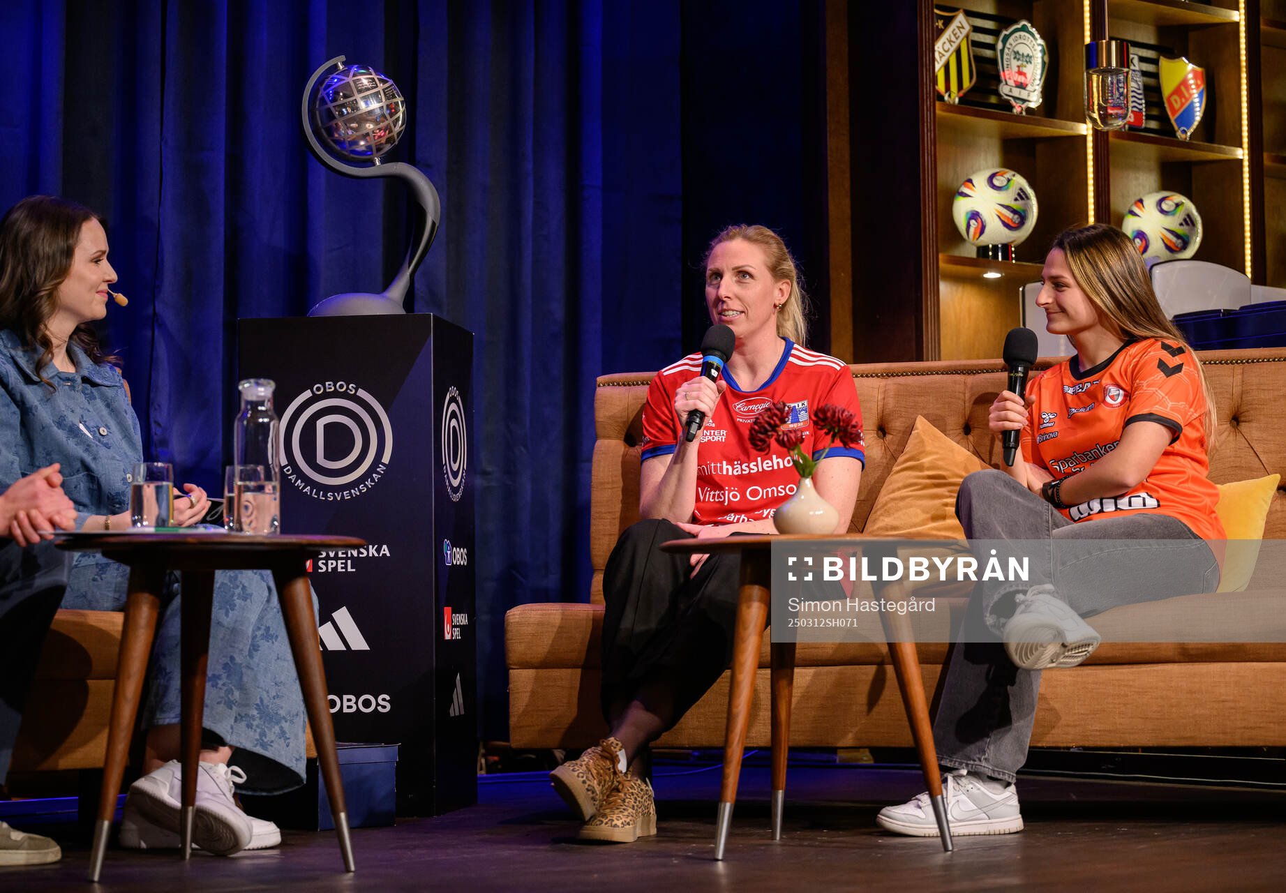 Vittsjös Sandra Lynn och Kristianstads Emma Petrovic