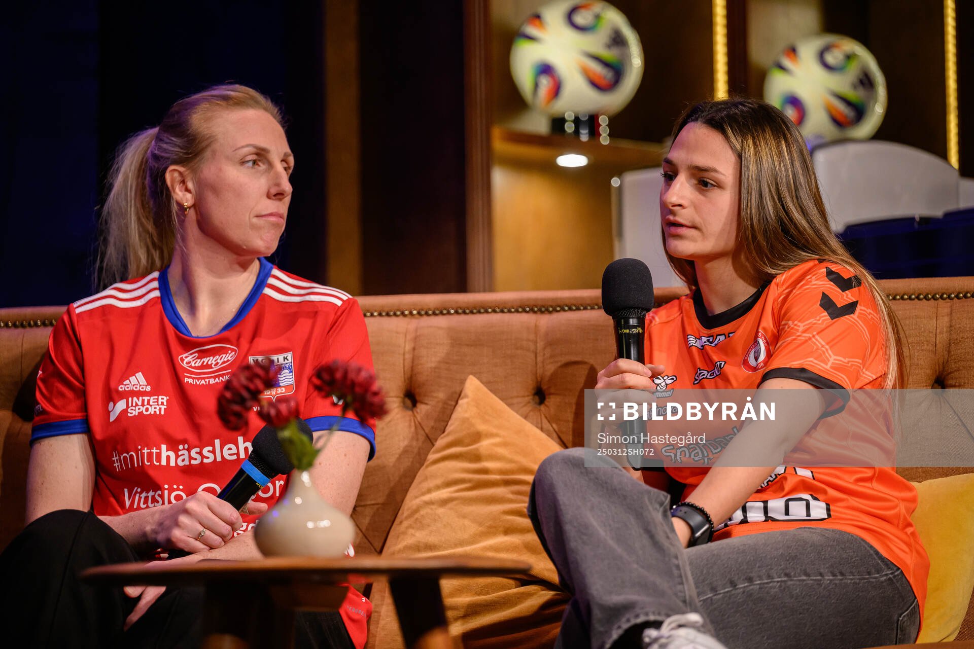 Vittsjös Sandra Lynn och Kristianstads Emma Petrovic