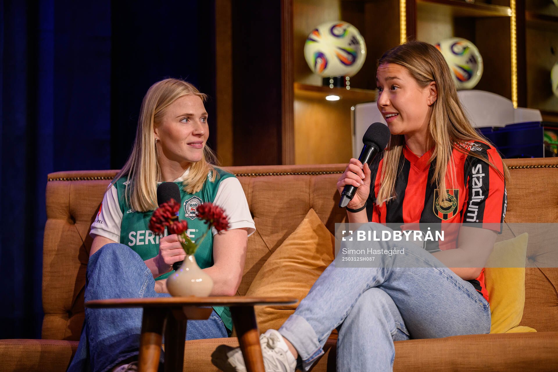 Alingsås Moa Jarl och Brommapojkarnas Emma Engström