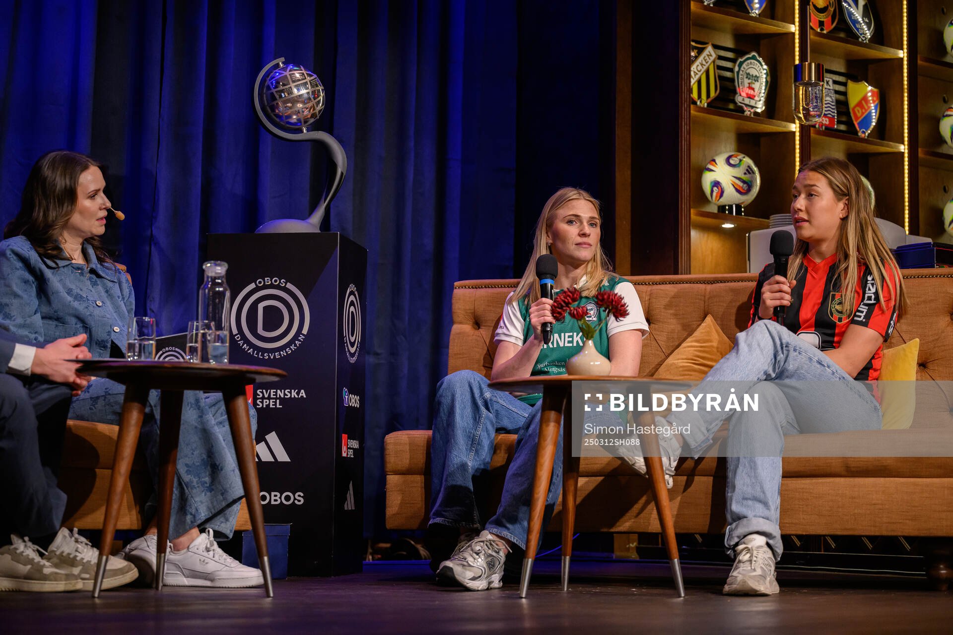 Alingsås Moa Jarl och Brommapojkarnas Emma Engström