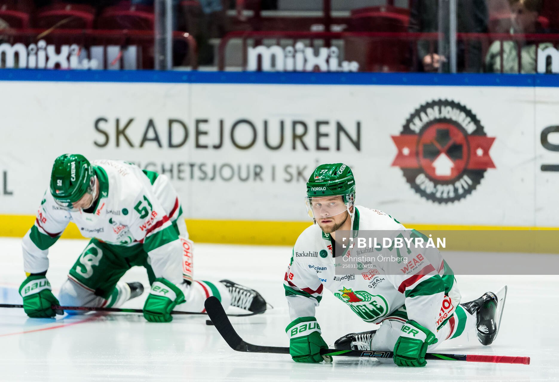 Rögles Calle Själin och Jesper Pettersson