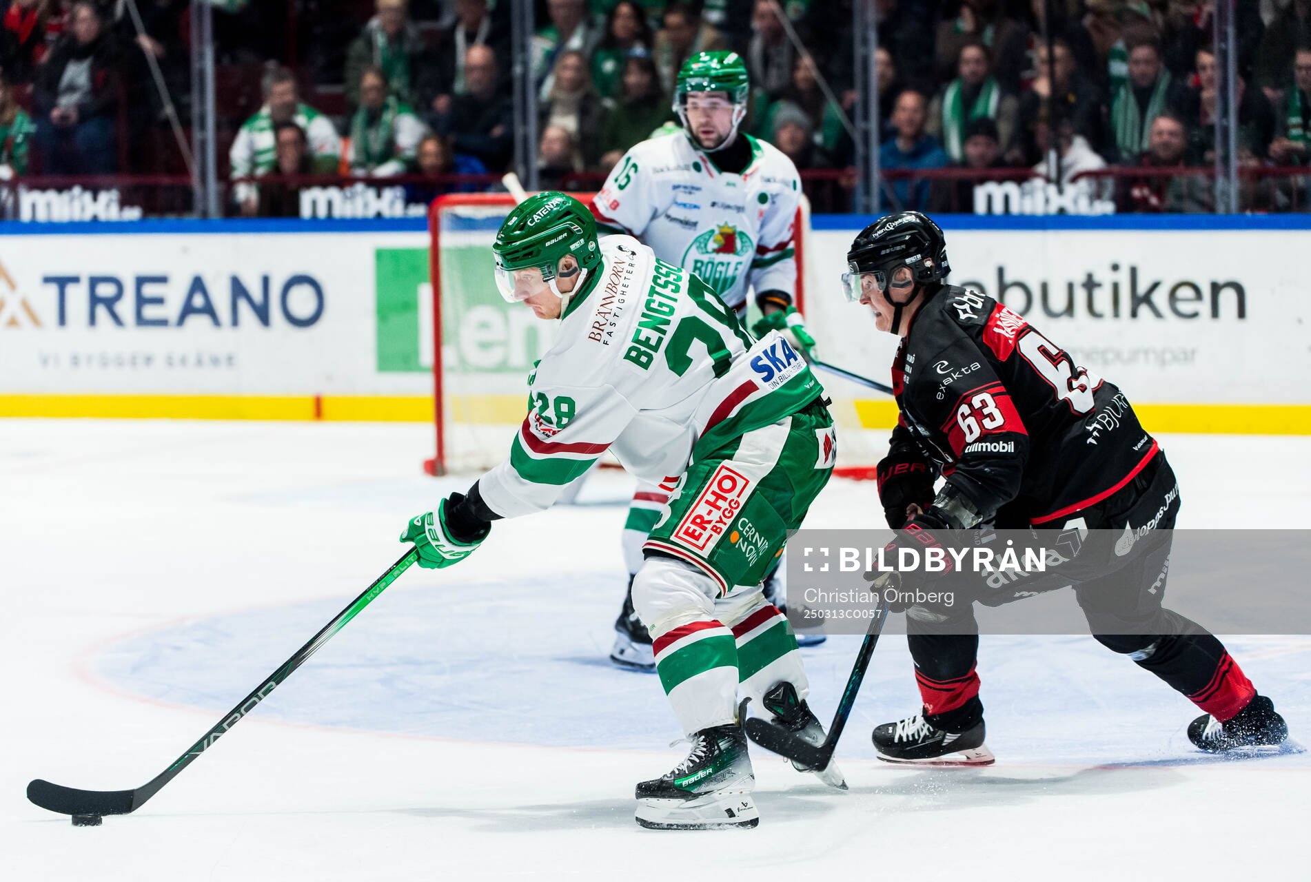 Rögles Anton Bengtsson och Malmö Redhawks Fredrik