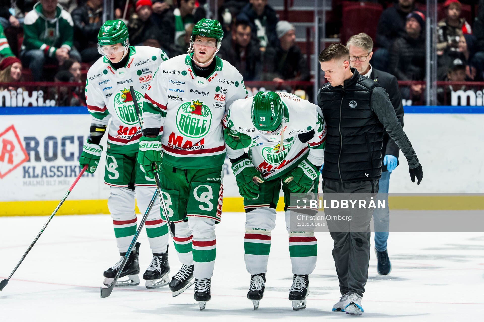 Rögles Anton Bengtsson har ont