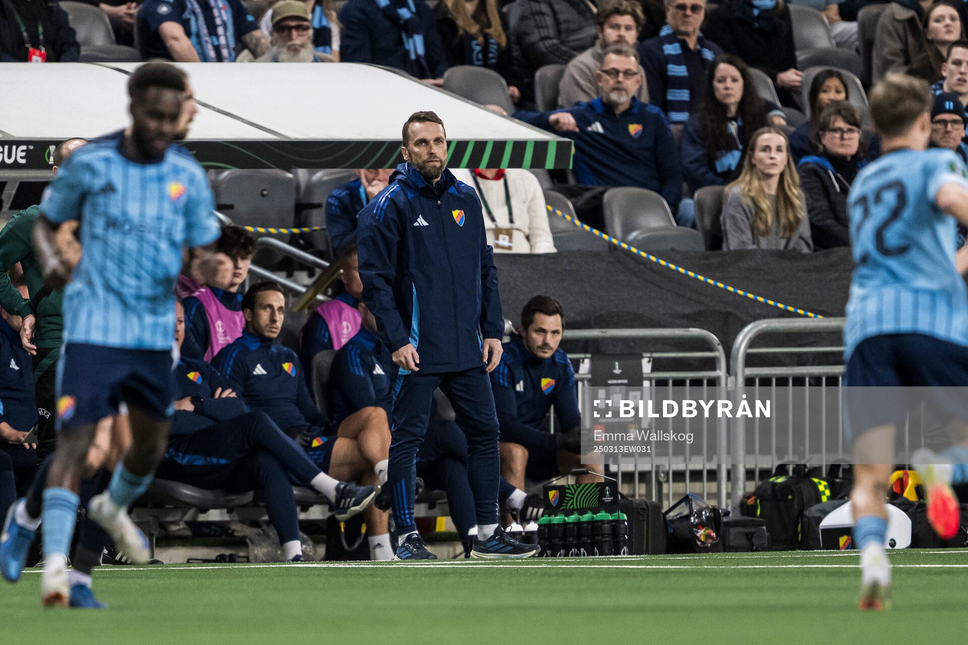 Head coach Jani Honkavaara of Djurgården