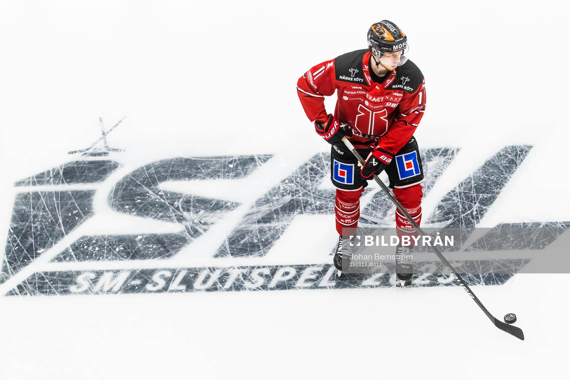 Örebros Kalle Kossila åker över slutspelsloggan
