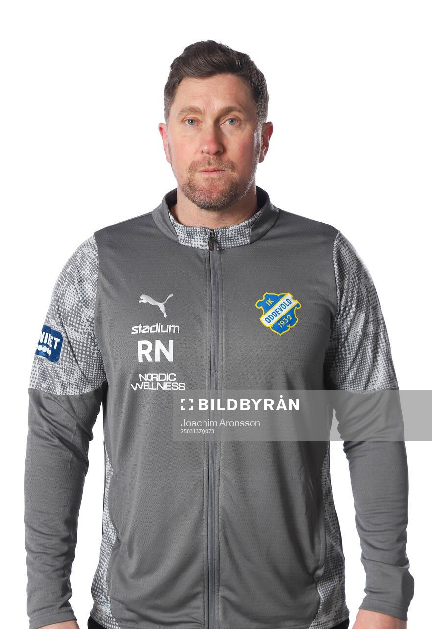 Oddevolds tränare Rikard Nilsson