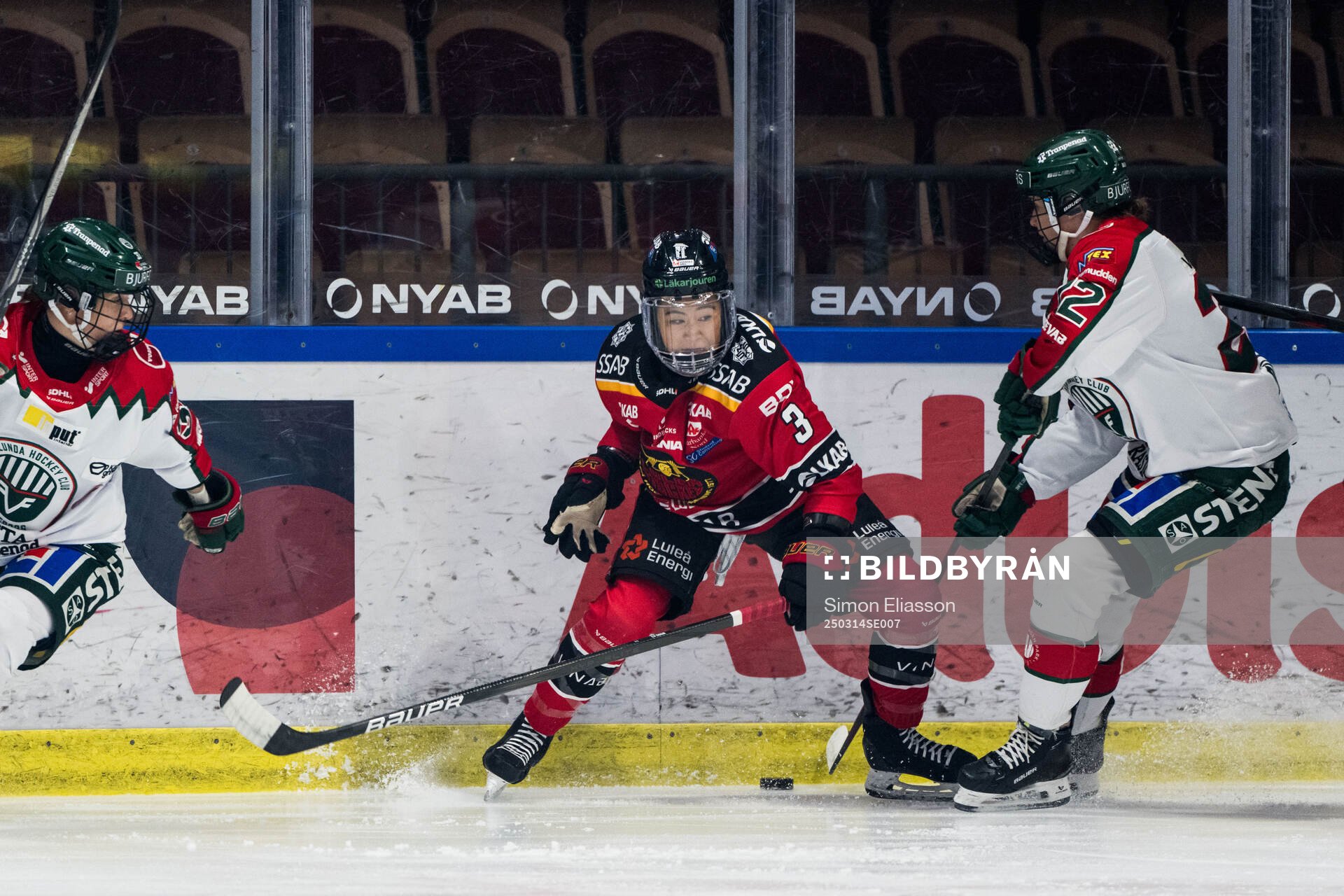 Luleås Camryn Wong och Frölundas Andrea Dalen