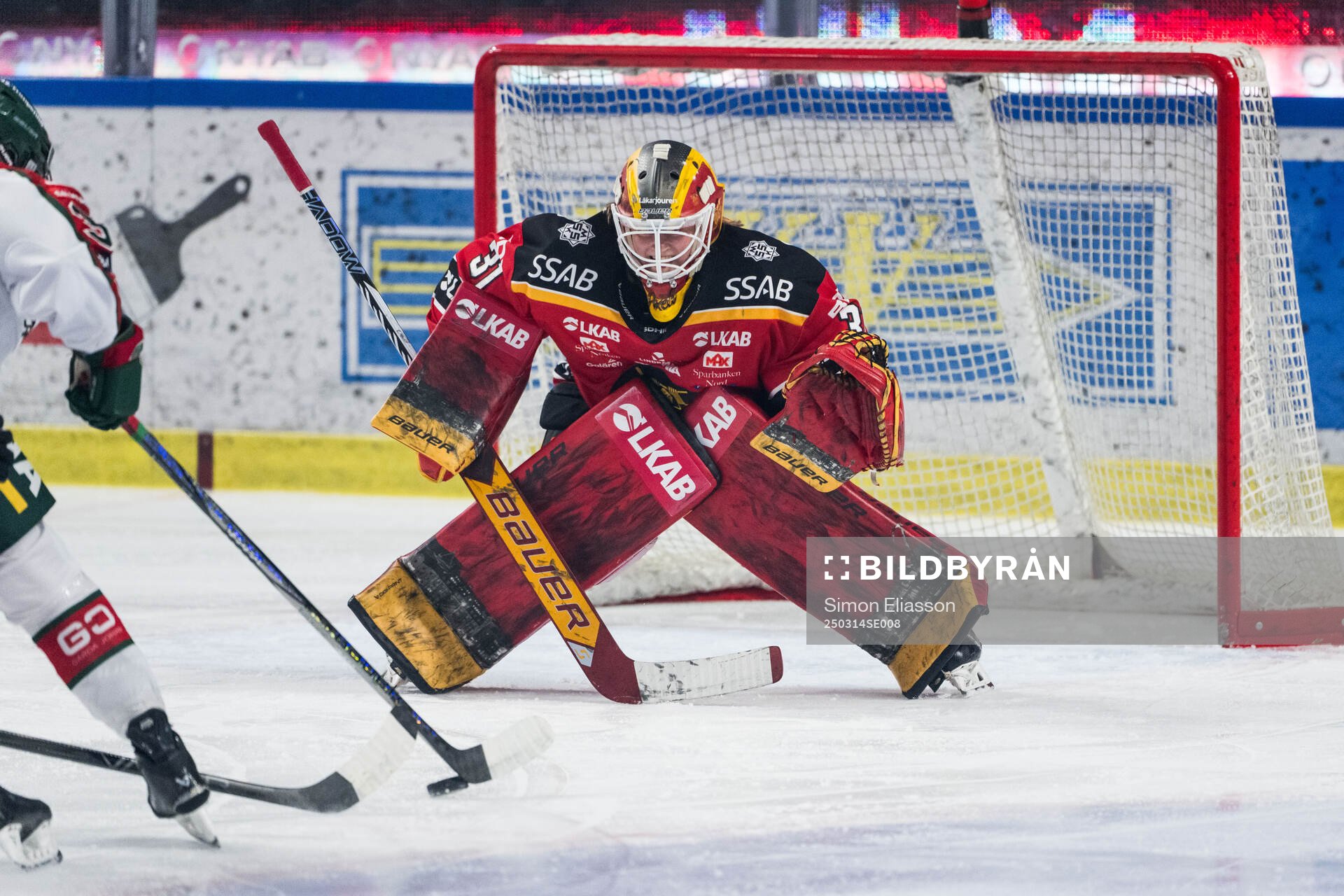 Luleås målvakt Frida Axell