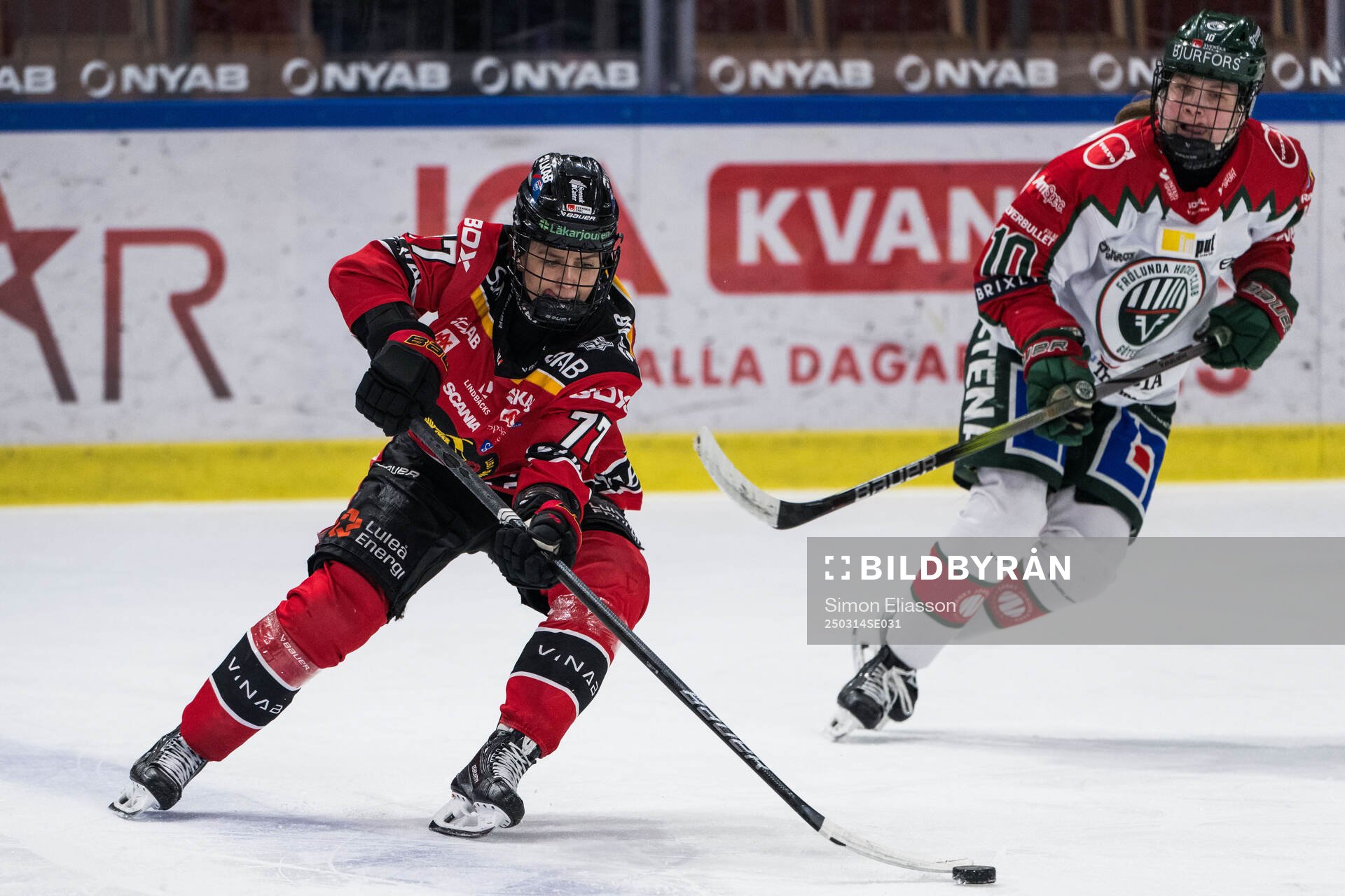 Luleås Linnea Johansson