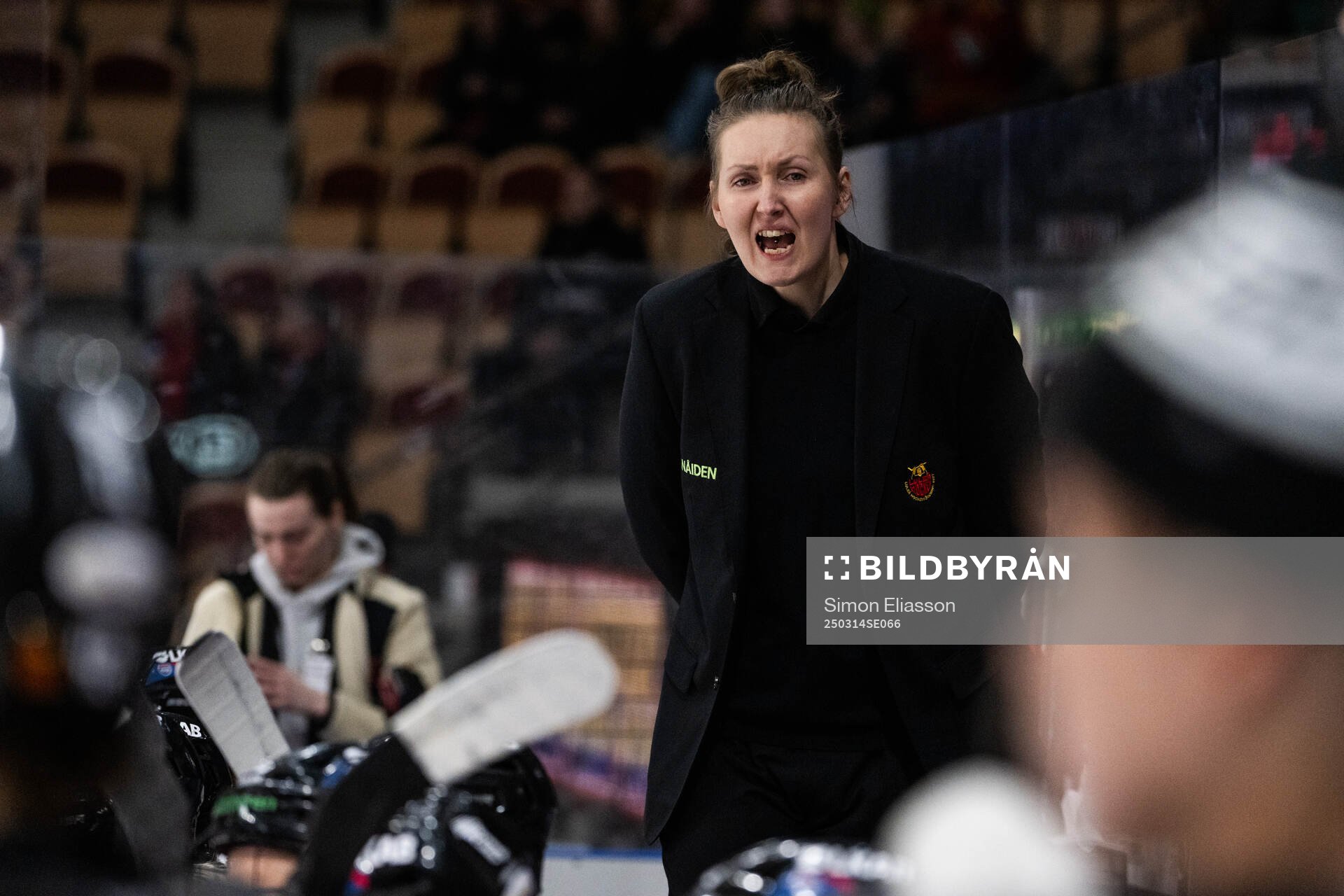 Luleås assisterande tränare Rosa Lindstedt