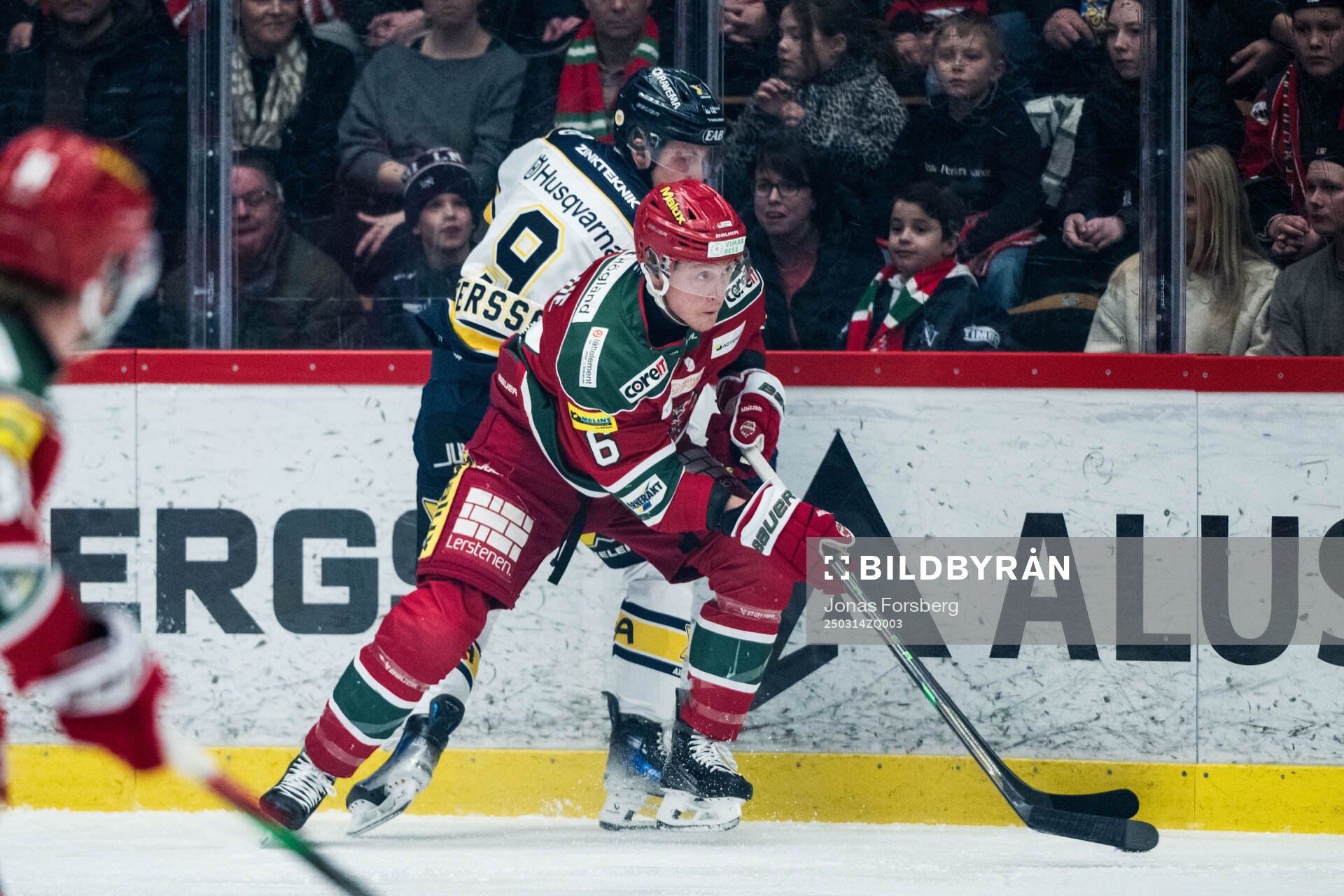 Modos Paul Ladue och HV71s Hugo Pettersson
