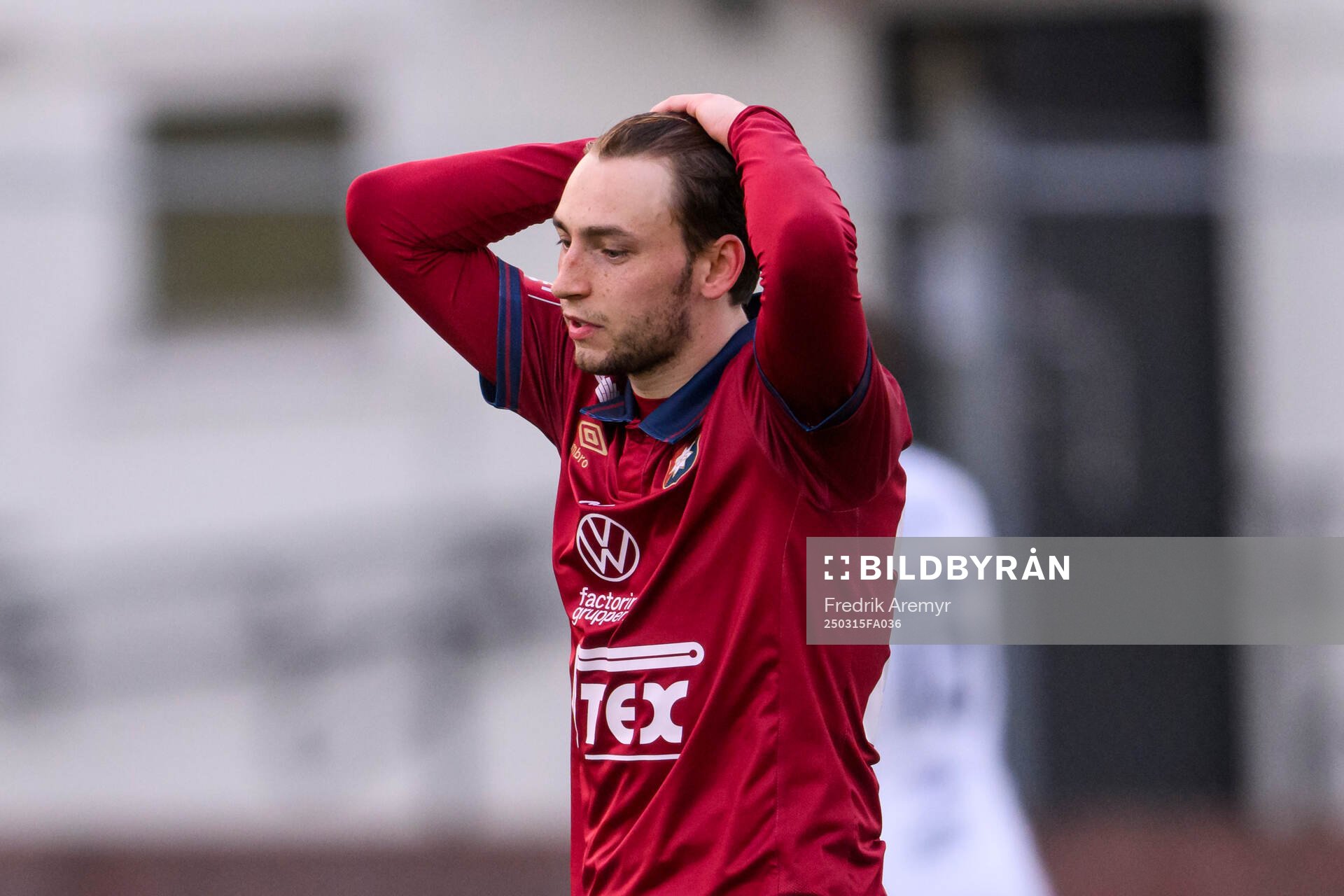 Örgrytes William Svensson deppar