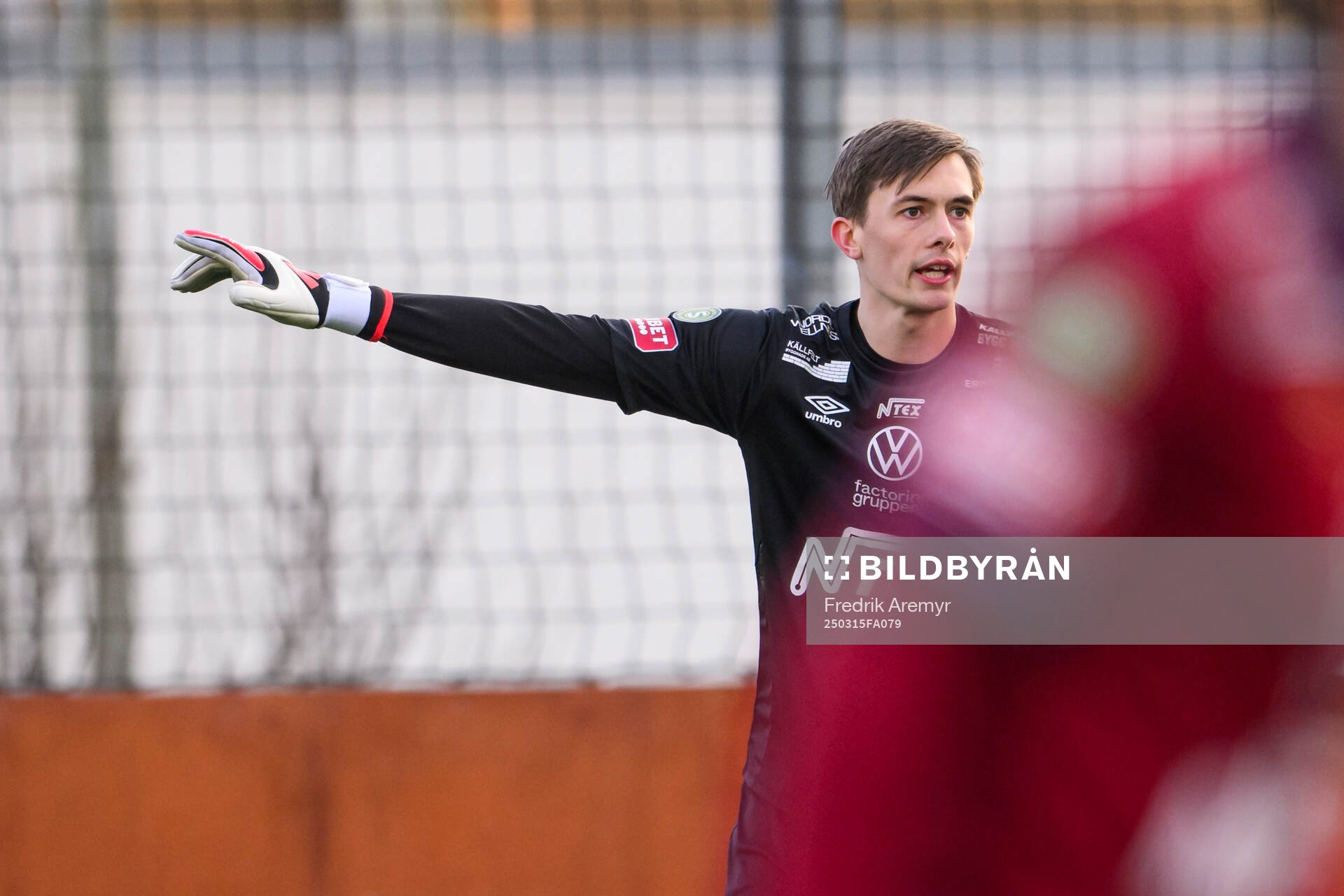 Örgrytes målvakt Lucas Samuelsson