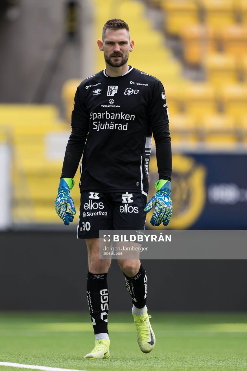 Elfsborgs målvakt Lucas Hägg Johansson