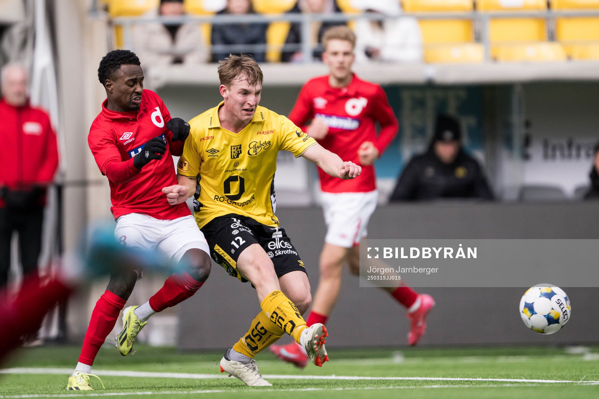 Degerfors Nahom Netabay och Elfsborgs Arvid Södeliden