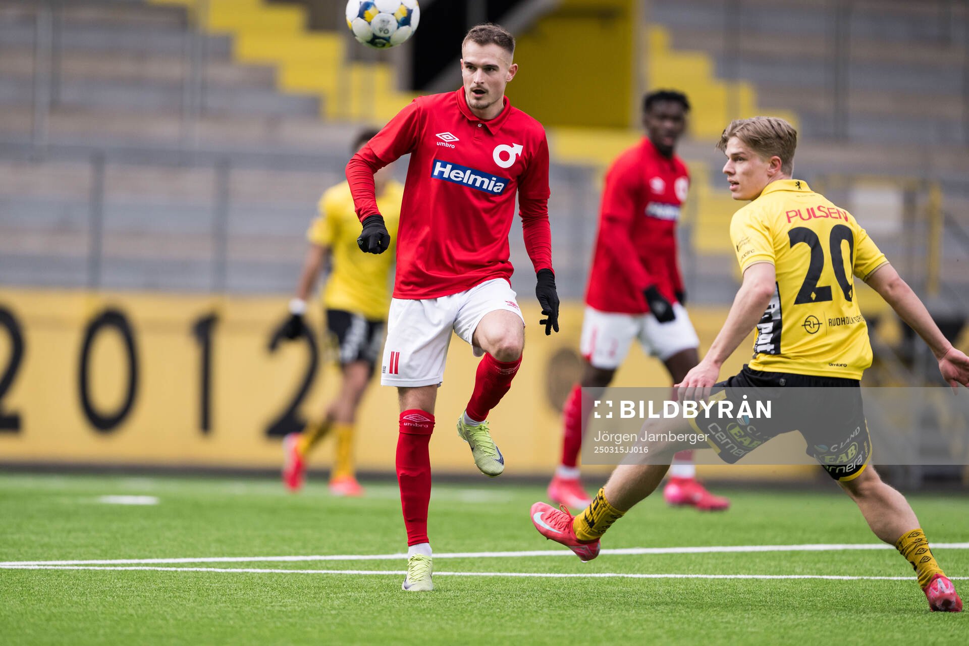 Degerfors Christos Gravius och Elfsborgs Gottfrid Rapp