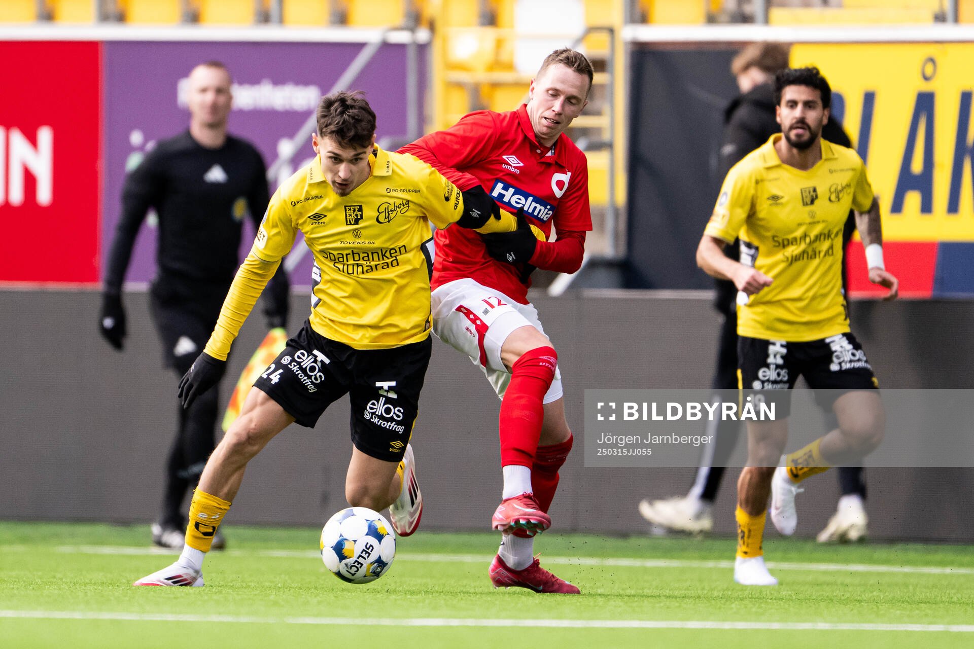 Elfsborgs Camil Jebara och Degerfors Erik Lindell