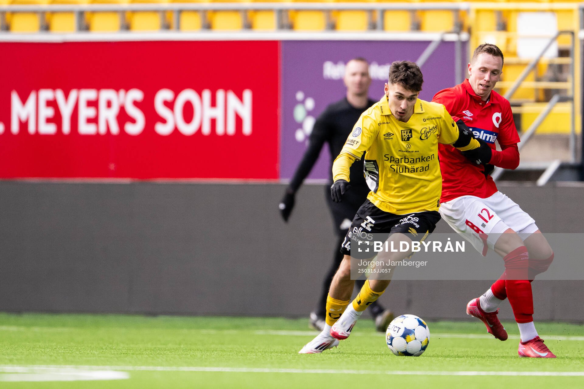 Elfsborgs Camil Jebara och Degerfors Erik Lindell