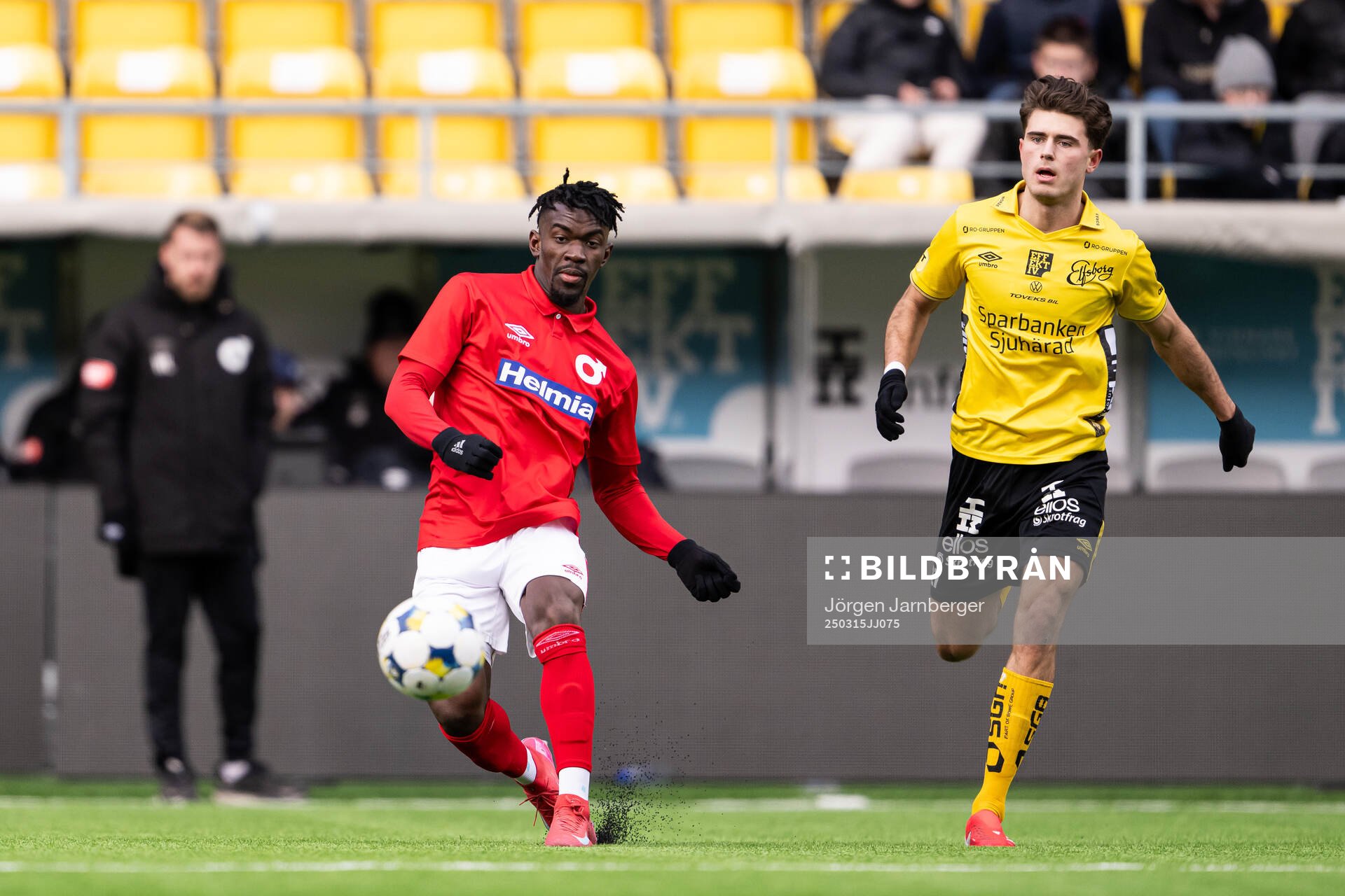 Degerfors Mamadouba Diaby och Elfsborgs Besfort Zeneli