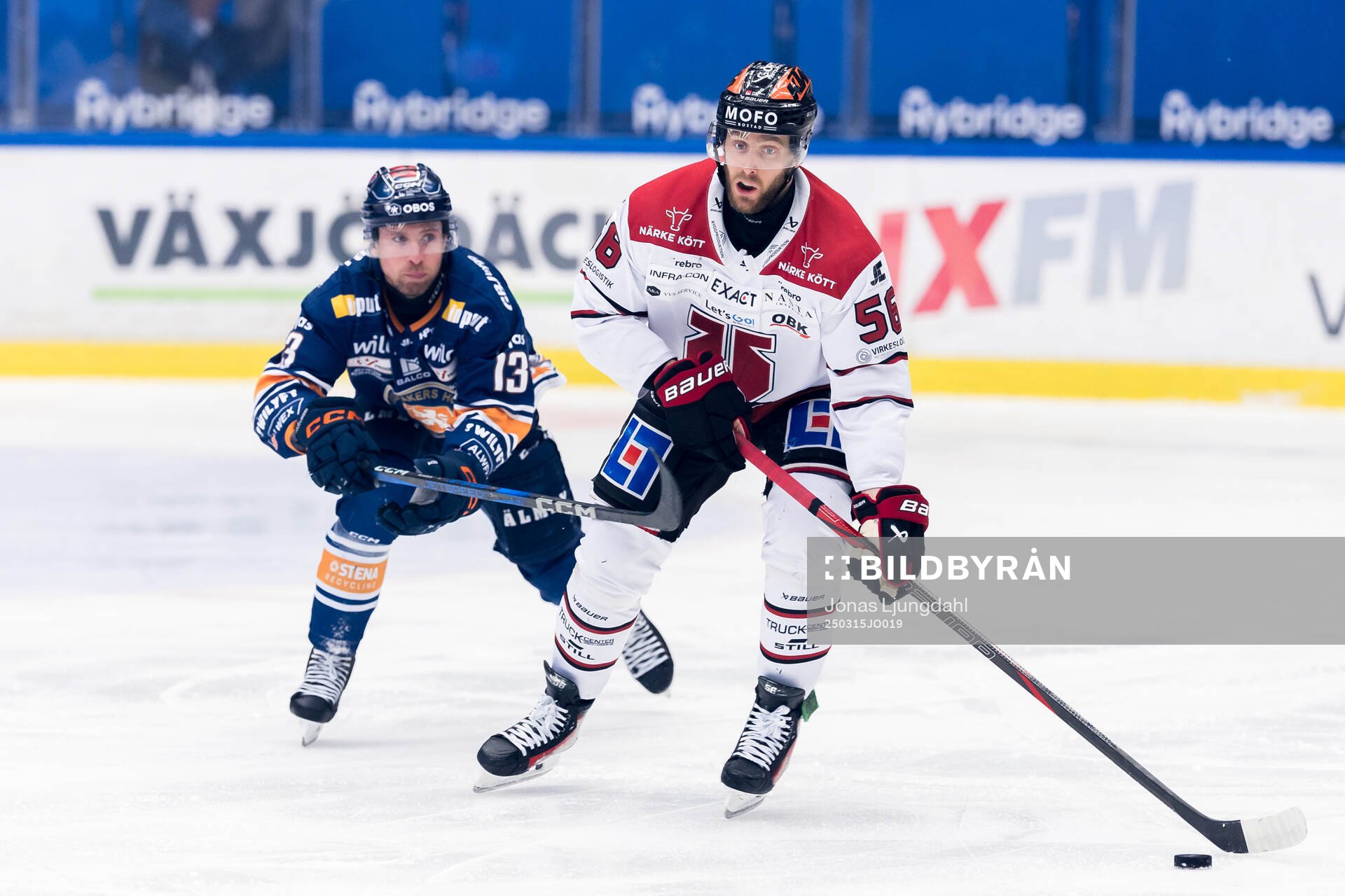 Växjös Dylan McLaughlin och Örebros Robin Norell