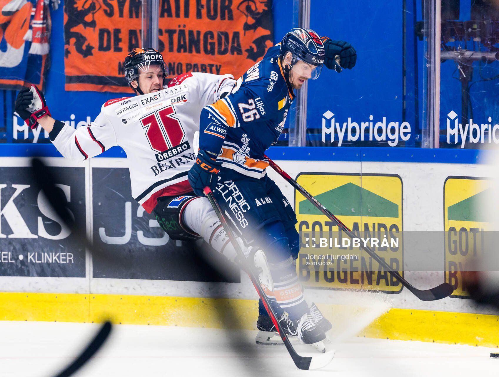 Örebros Filip Berglund och Växjös Emil Larsson