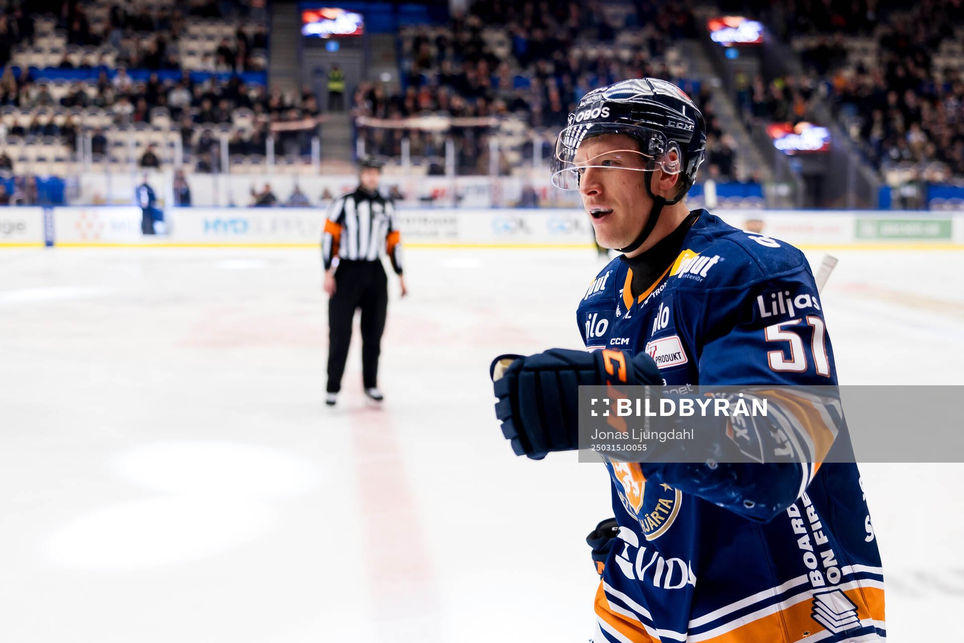 Växjös Emil Sylvegård jublar