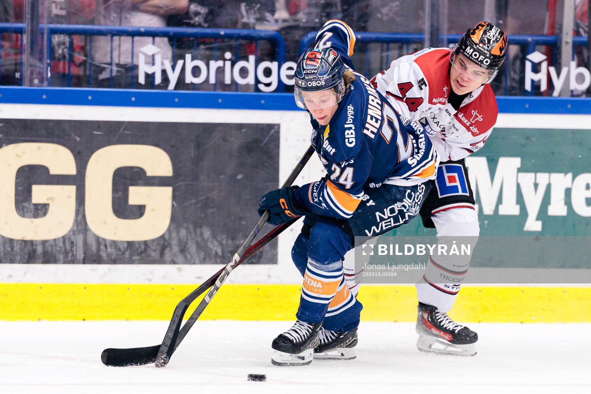 Växjös Karl Henriksson och Örebros Melvin Fernström